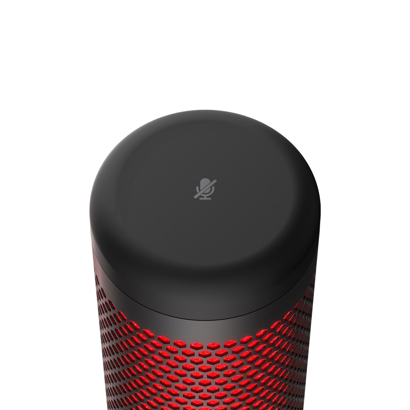 QuadCast HYPERX Rot/Schwarz Desktop-Mikrofon,