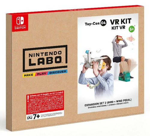 Nintendo Labo: Toy-Con 04 Erweiterungspaket 2 (Vogel + Windpedal) - [Nintendo Switch]