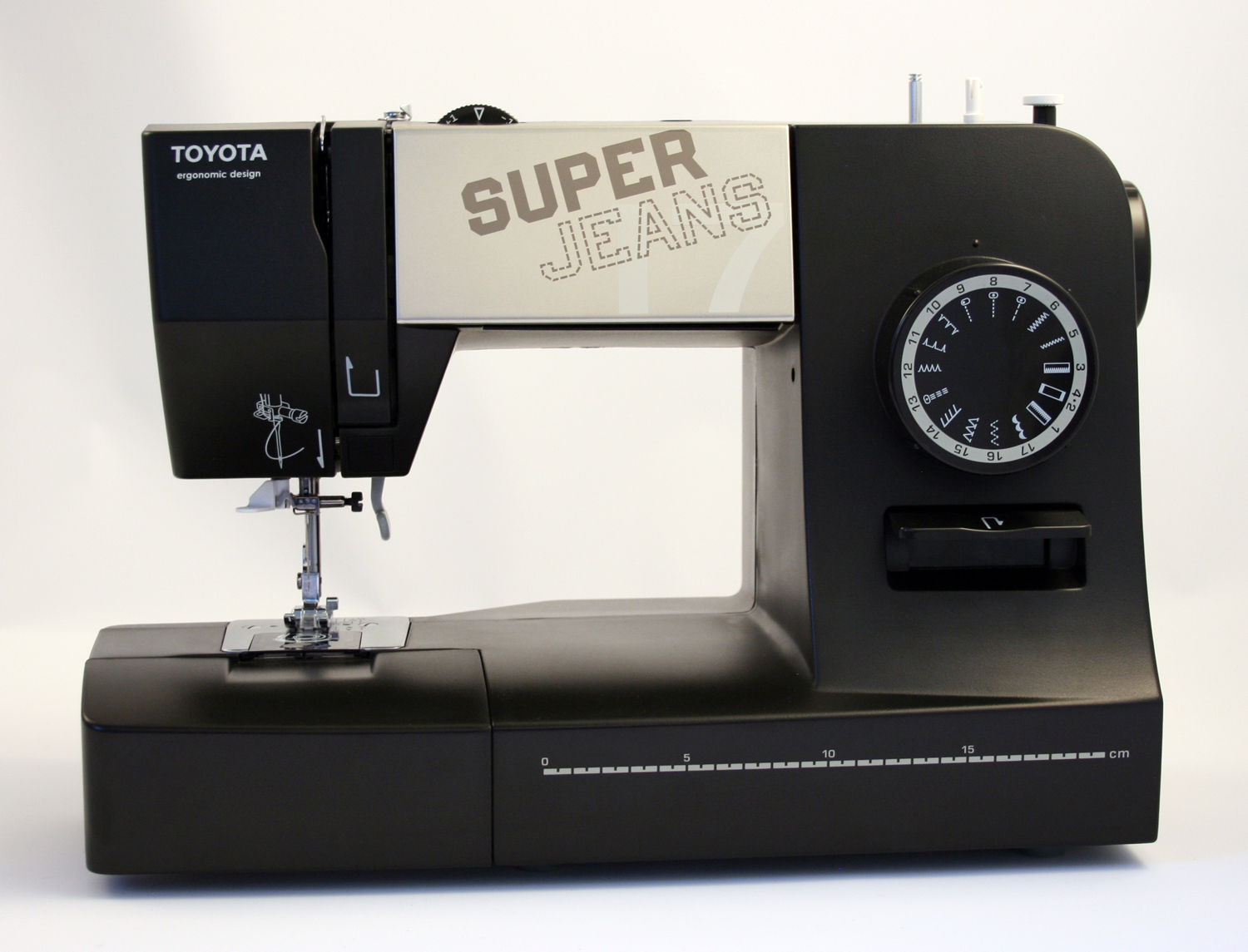 TOYOTA Super Jeans 17XL - Nähmaschine (Schwarz)