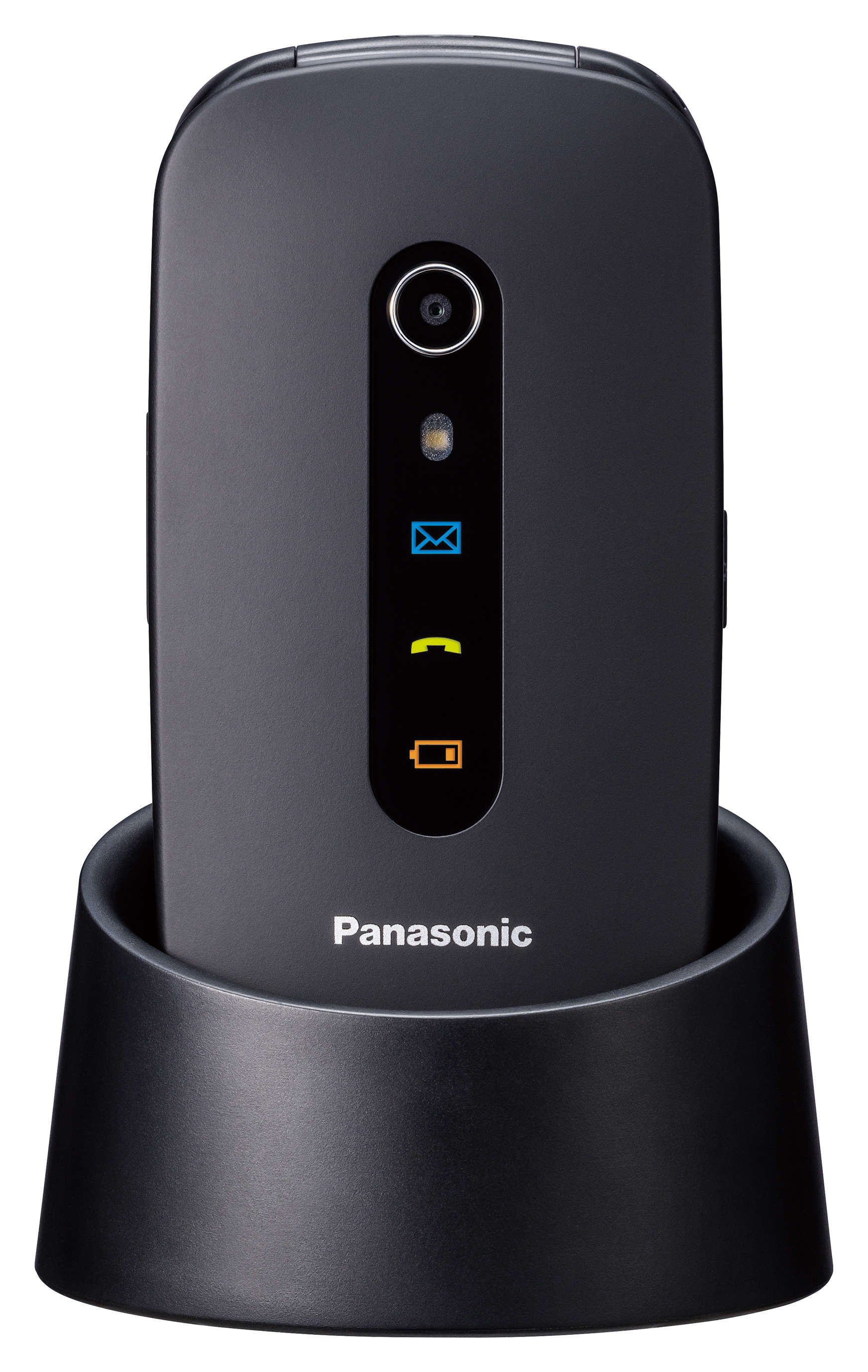 PANASONIC KX-TU 466 Seniorenhandy, Schwarz EXBE/BLACK/2.4