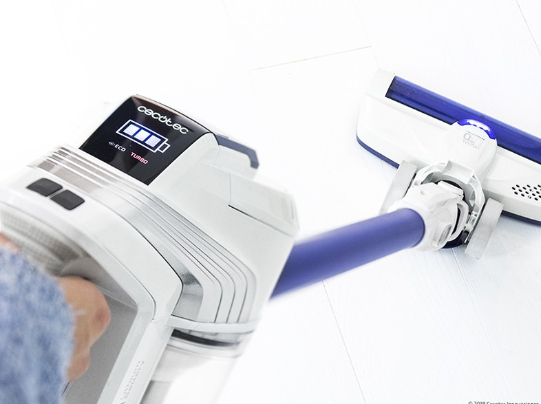 Aspirador escoba - Cecotec Conga ThunderBrush 650 Immortal Battery 22.2V, 3 en 1, 40 min,Filtro HEPA