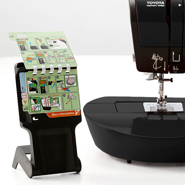 TOYOTA Oekaki - Nähmaschine (Schwarz)