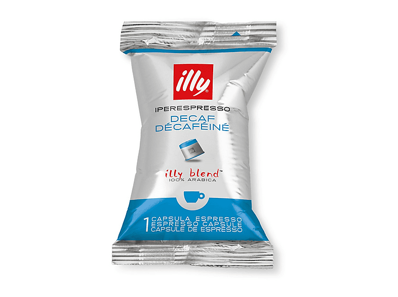 Illy Decaffeinato Kaffeekapseln, 100 Kapseln, Kompatibles System: Illy Iperespresso