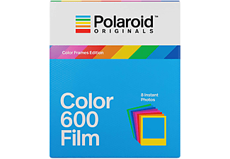 POLAROID színes 600 Film, fotópapír 8 féle színes kerettel 600 és i-Type kamerához, 8db instant fotó