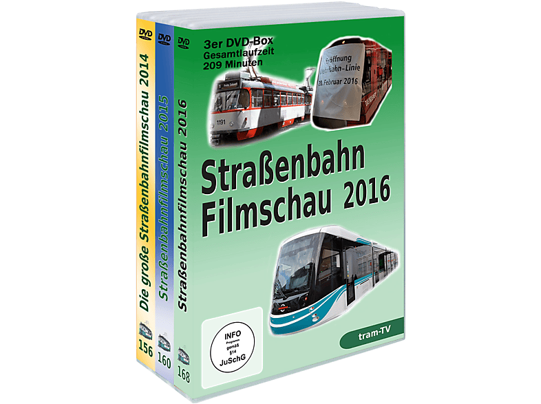 STRASSENBAHN-BOX 2014 - 2015 – 2016 DVD