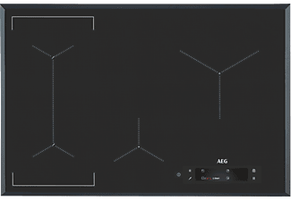 AEG IAE84881FB SensePro beépíthető indukciós főzőlap, maghőmérő, Hob2Hood, Bridge funkció, 80 cm