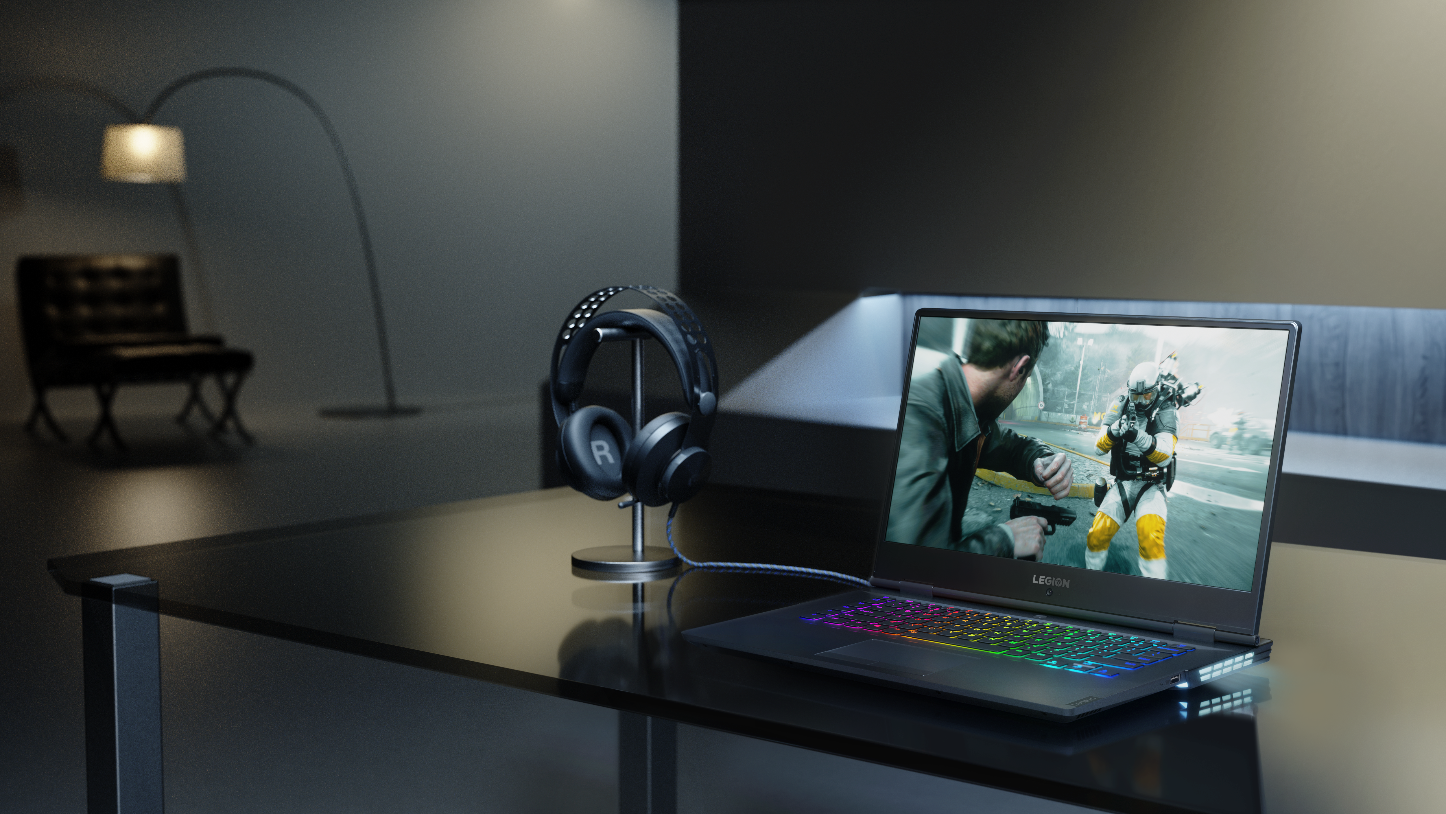 LENOVO Legion Y740 - 15,6 Zoll - Intel® Core™ i7 i7-8750H - 16 GB - 512 GB - NVIDIA GeForce RTX™ 2060 - Windows 10 Home (64 Bit)