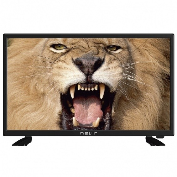 TV LED 24" - Nevir NVR-7431-24RD-N, HD, USB, 12V, HDMI, Negro