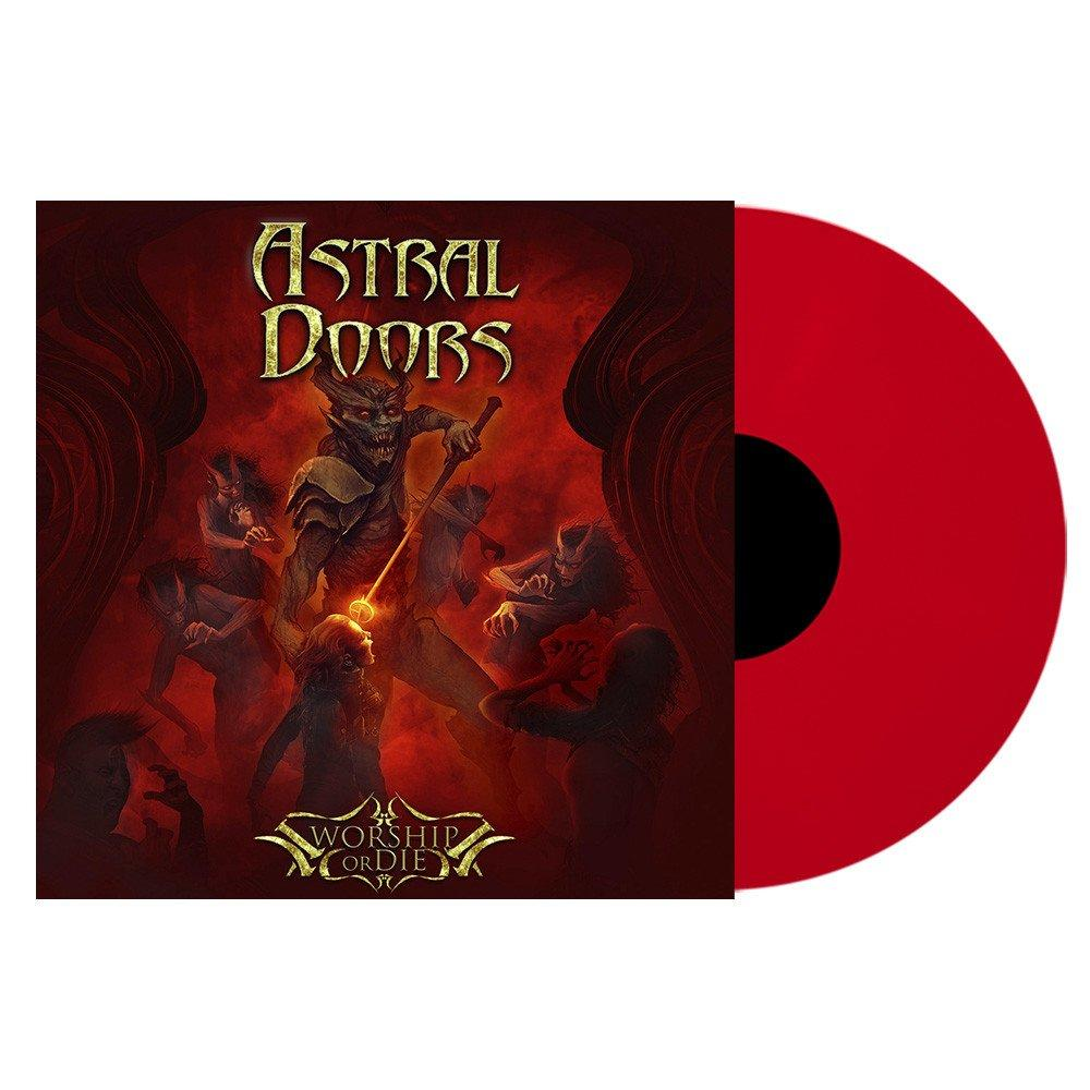 Astral Doors - WORSHIP OR DIE (LTD.RED)  - (Vinyl)