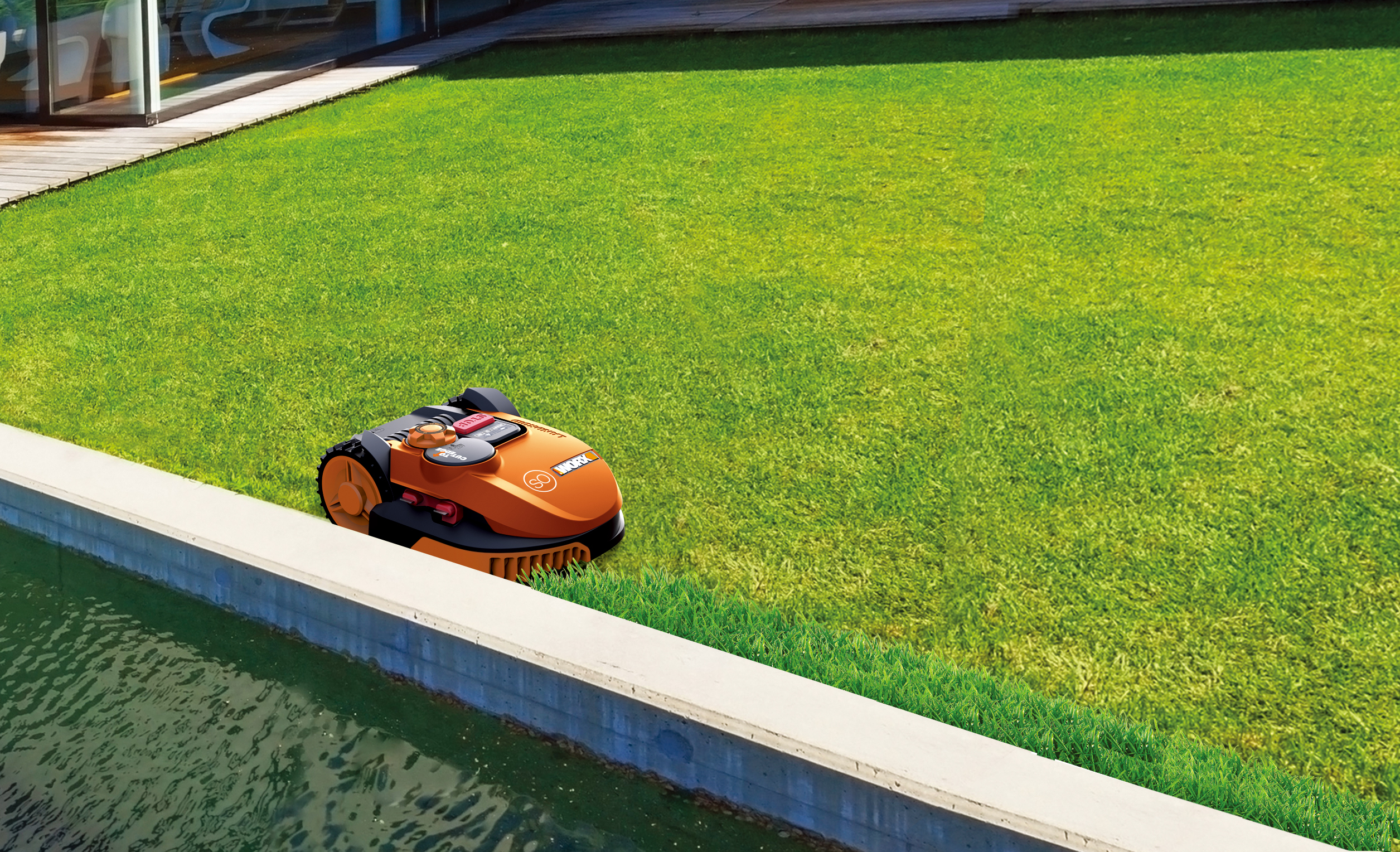 WORX Landroid WR101SI.1, Mähroboter, für bis zu 450 m²