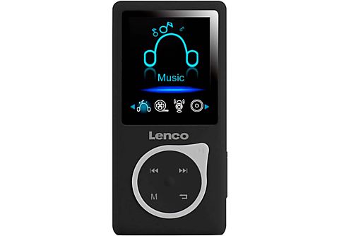LENCO Xemio 768 MP3/MP4-Player mit Bluetooth, schwarz