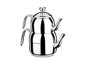 KORKMAZ A057 Droppa Maxi Çaydanlık Takımı 1.1 lt. / 2.3 lt