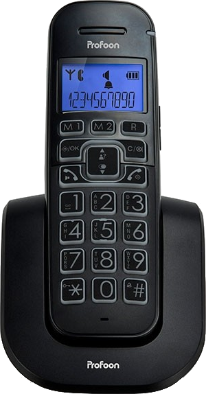 PROFOON Draadloze telefoon PDX-2808 Mono