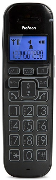 PROFOON Draadloze telefoon PDX-2808 Mono