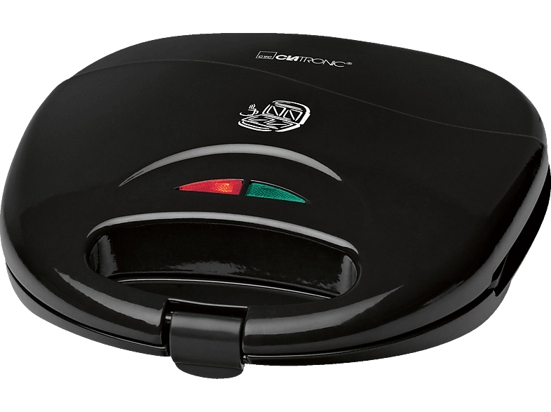 Schwarz Sandwichmaker ST CLATRONIC 3477