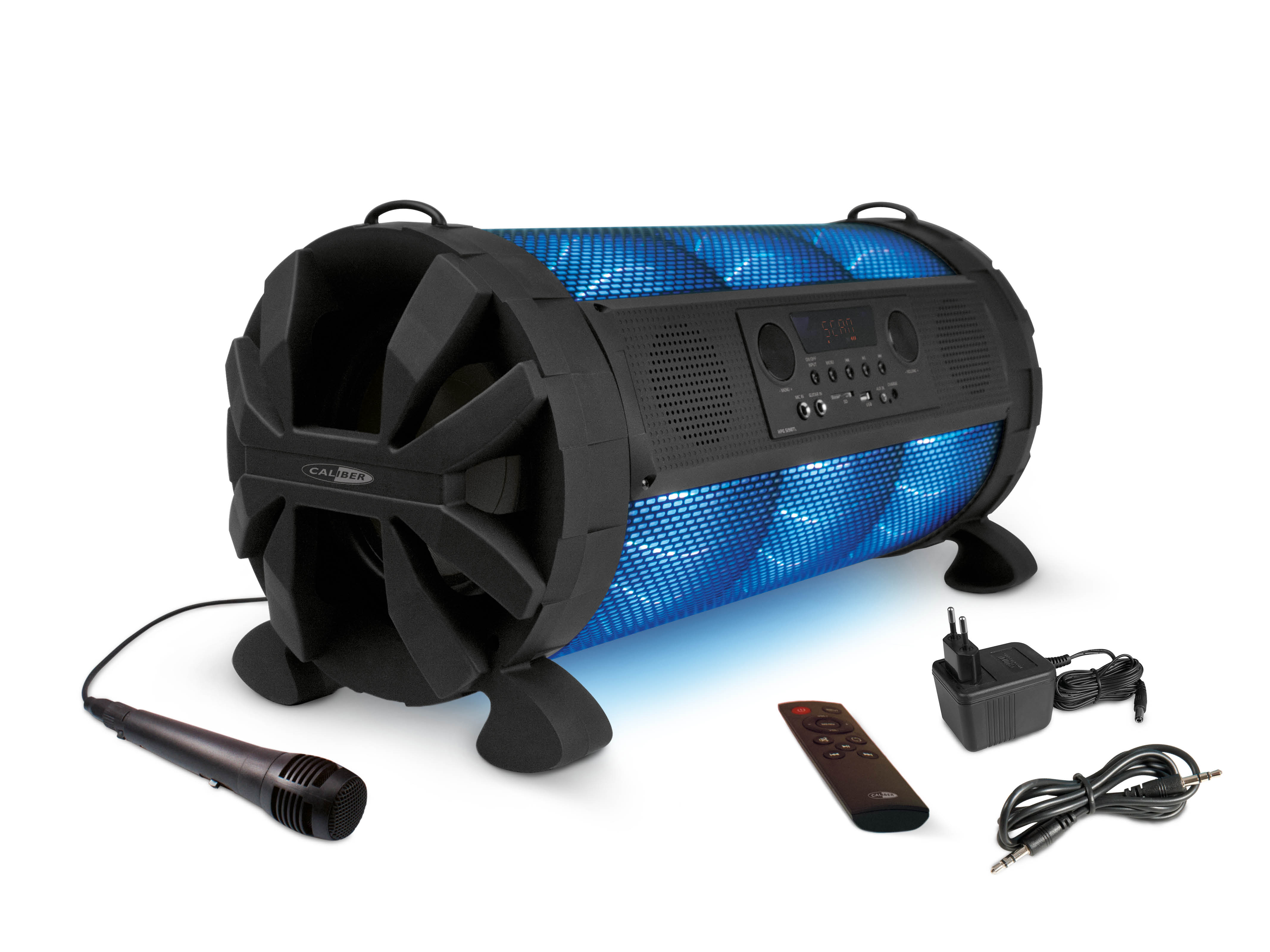 CALIBER HPG519BTL Bluetooth Lautsprecher, Schwarz