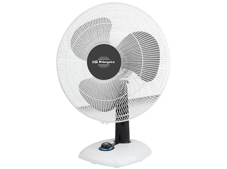 Ventilador de sobremesa - Orbegozo TF 0123, 25 W, Oscilación, 3 aspas, 3 velocidades