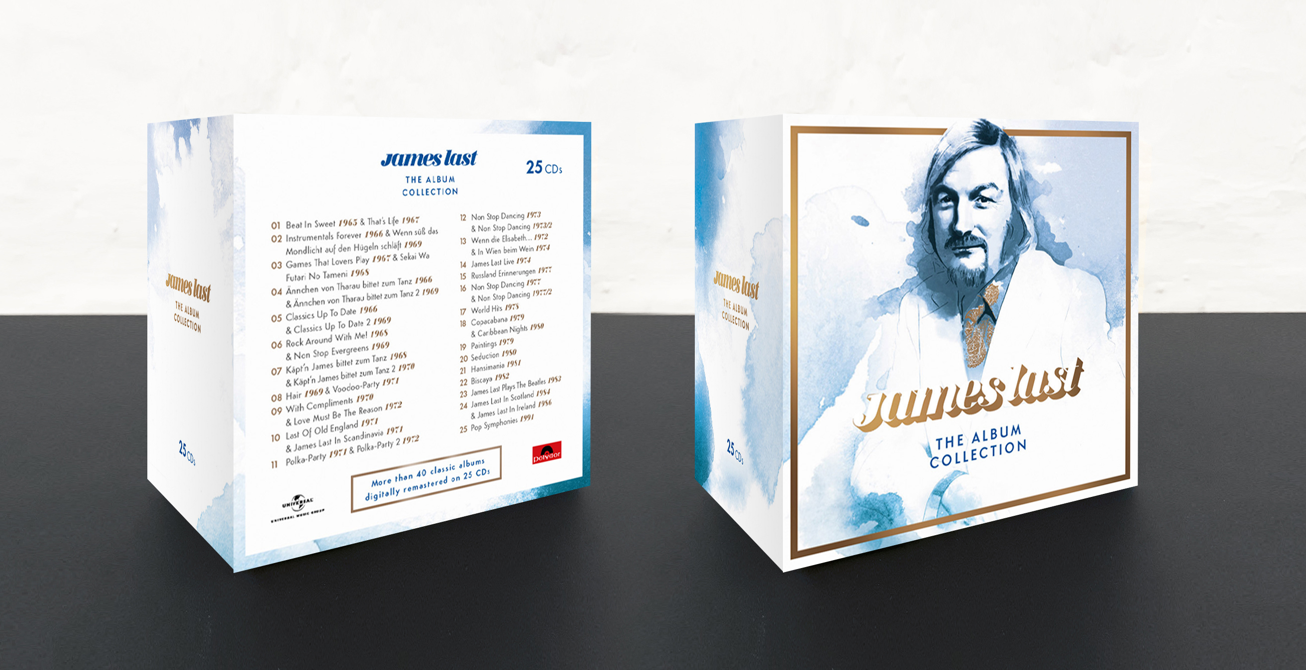 James Last - The Album Collection (Limited Box inklusive Booklet + Autogramm)  - (CD)