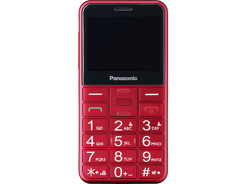 PANASONIC GSM Easy Use KX-TU150 Rood