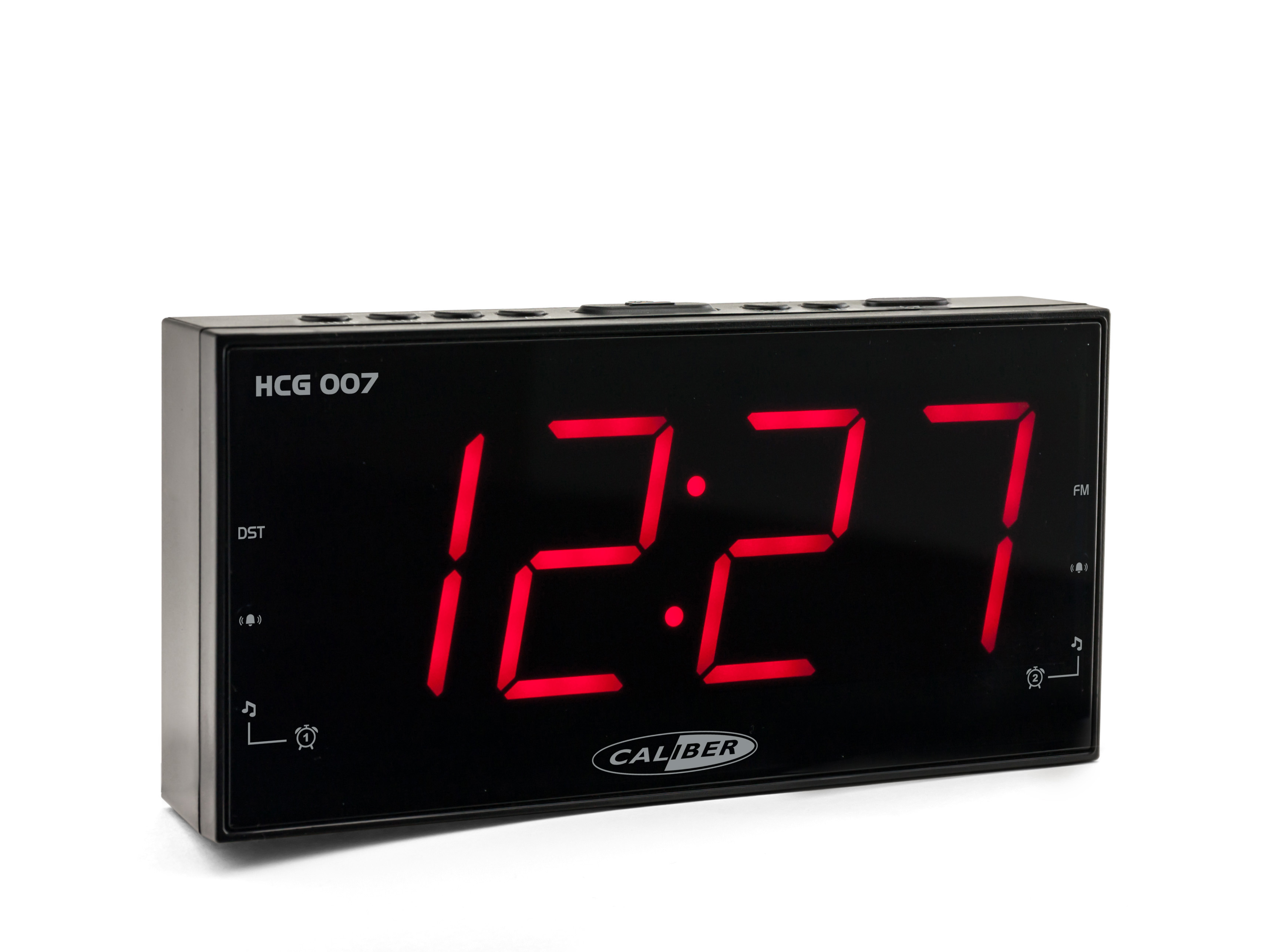 CALIBER HCGH007 Radio-Wecker, FM, Schwarz