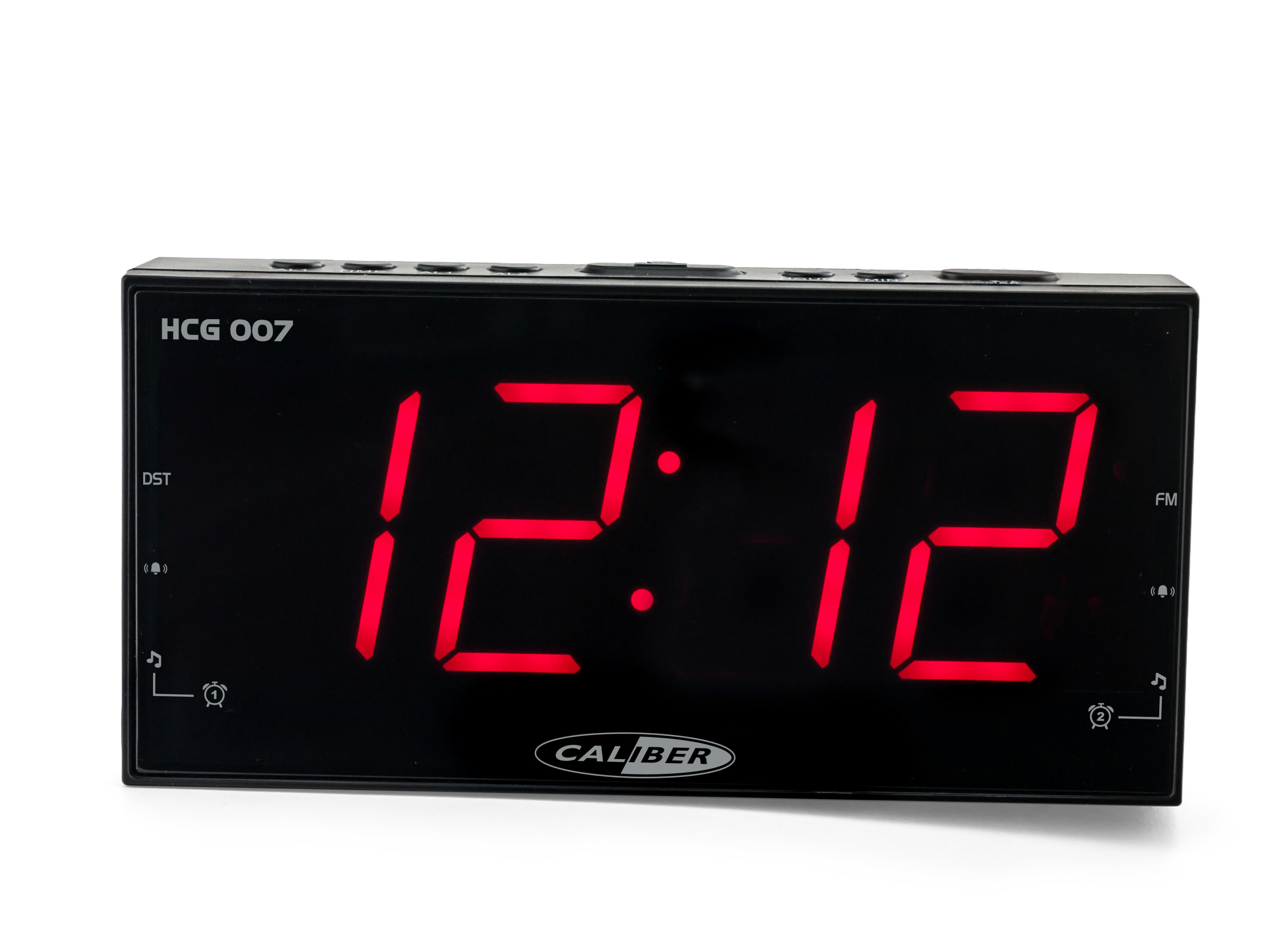 CALIBER HCGH007 Radio-Wecker, FM, Schwarz