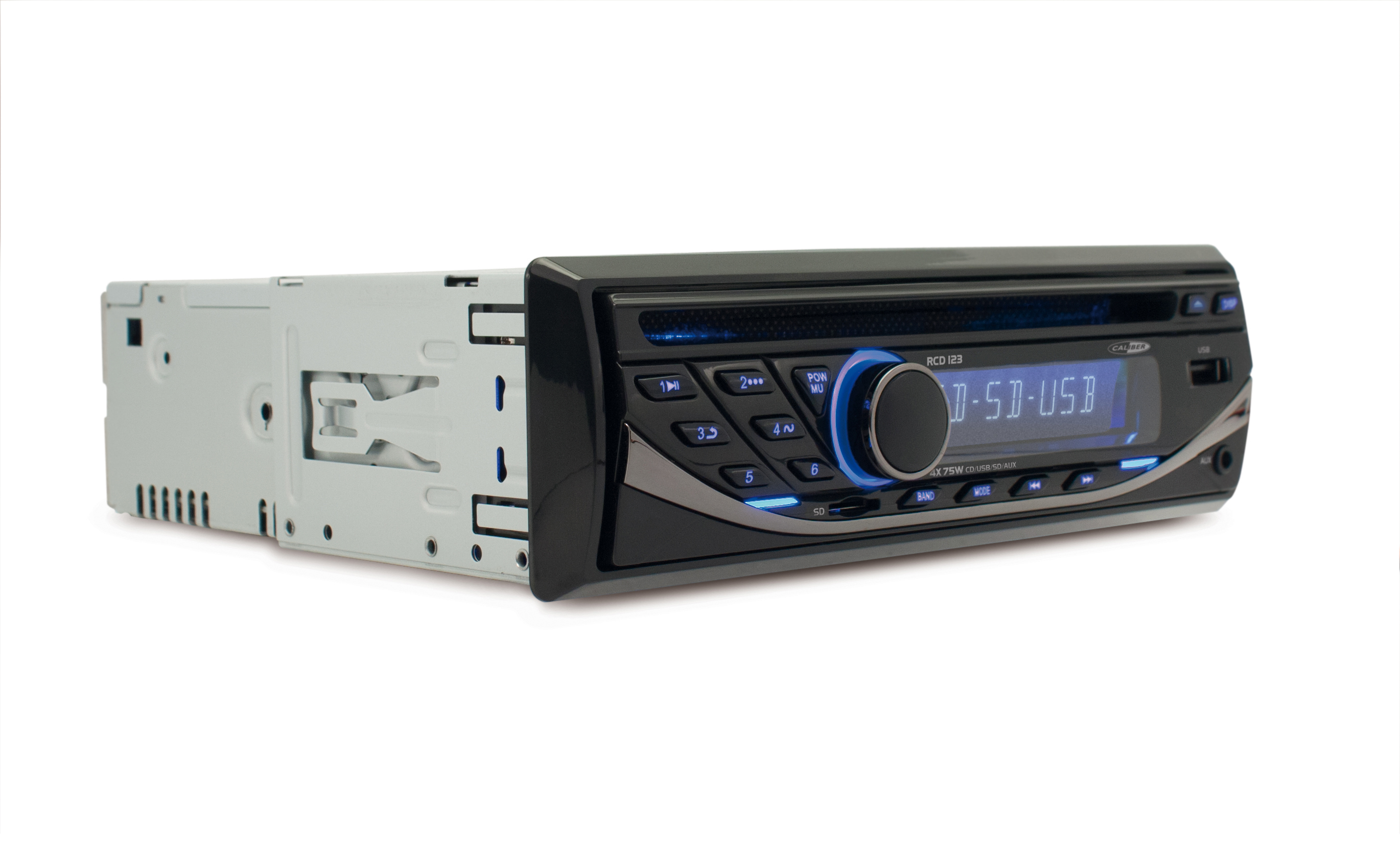 CALIBER RCD123 Autoradio 1 DIN, 75 Watt