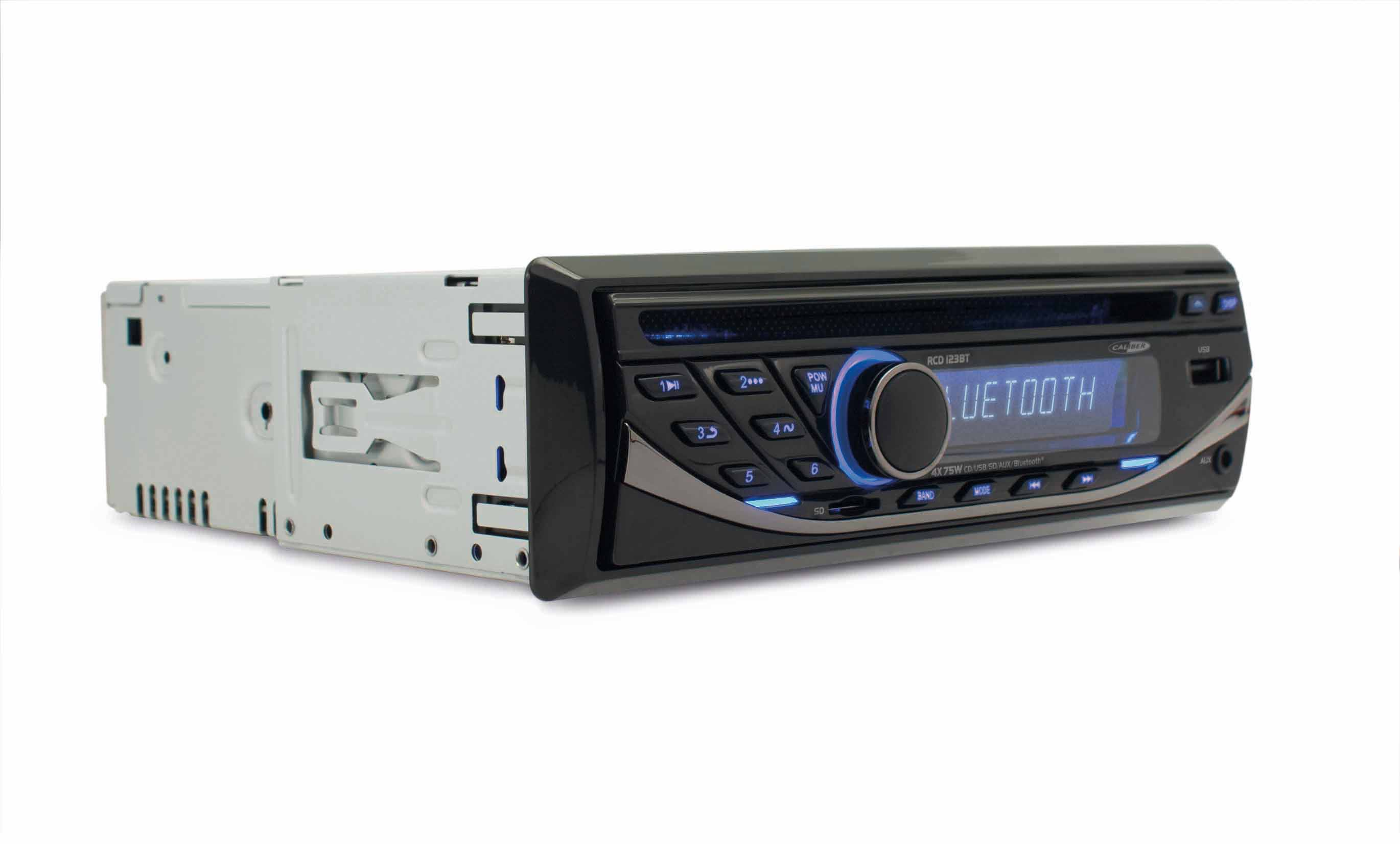 CALIBER RCD123BT Radio 1 DIN, 75 Watt