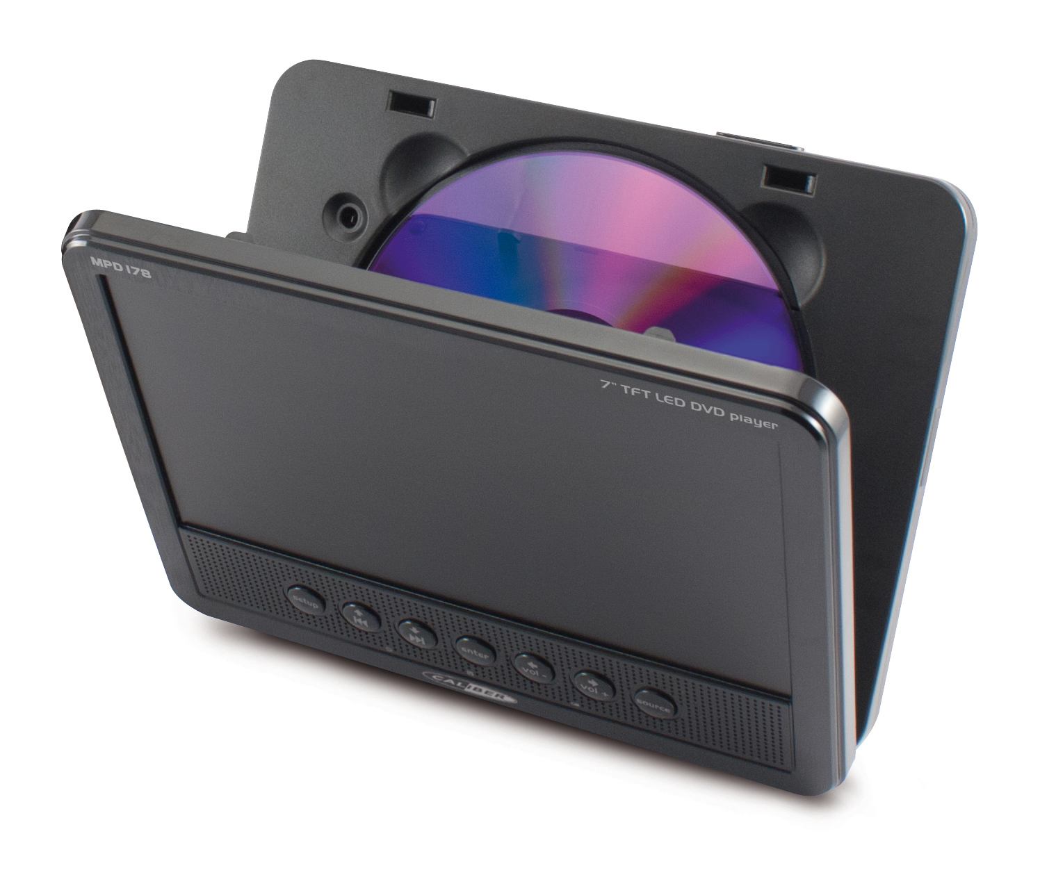 CALIBER MPD178 Tragbarer DVD-Player, Schwarz
