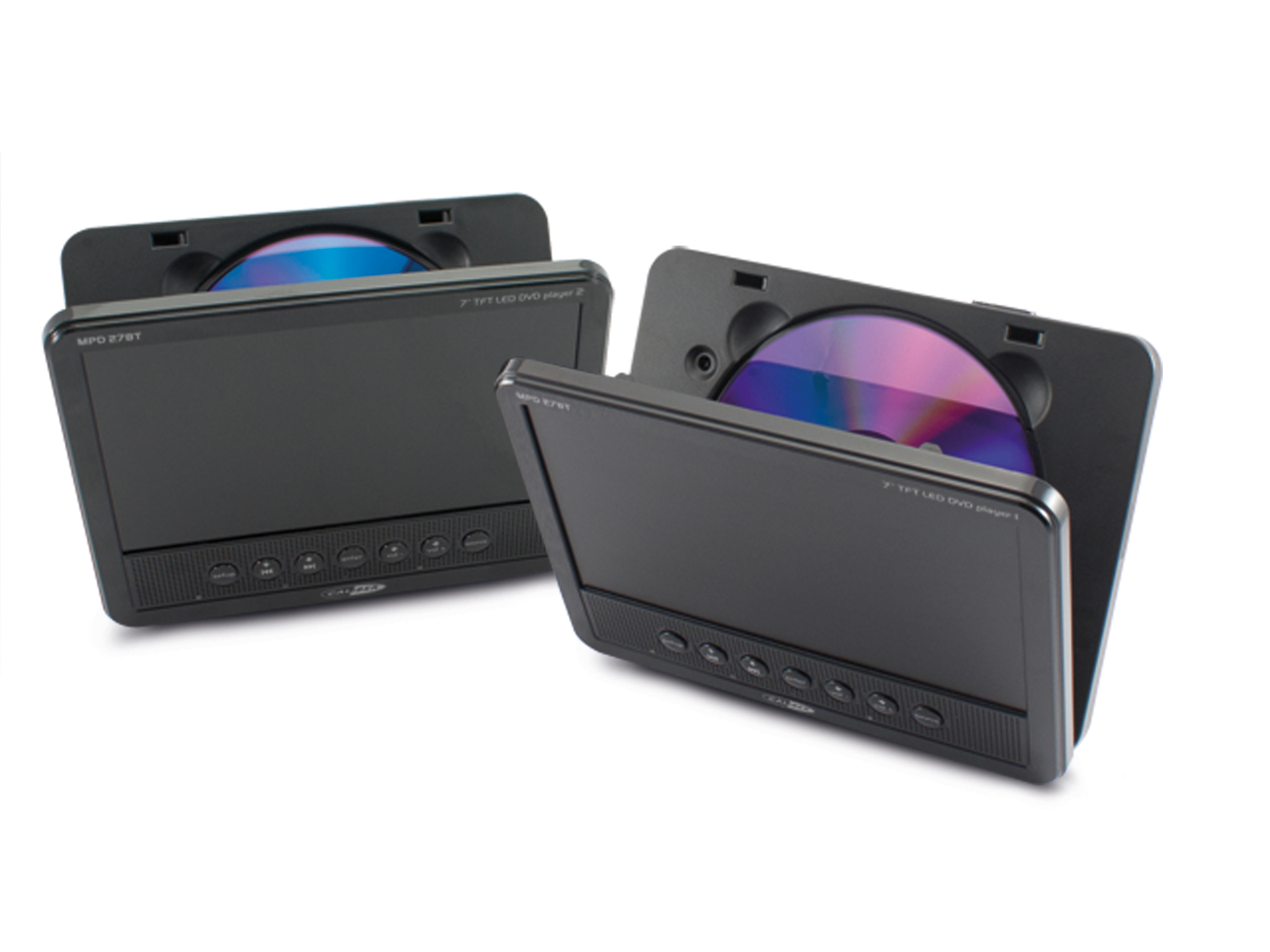 CALIBER MPD278T Tragbarer DVD-Player, Schwarz