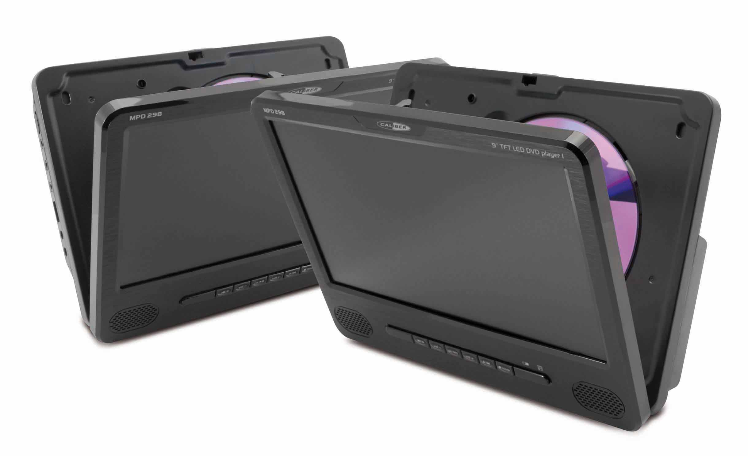 CALIBER MPD298 Tragbarer DVD-Player, Schwarz