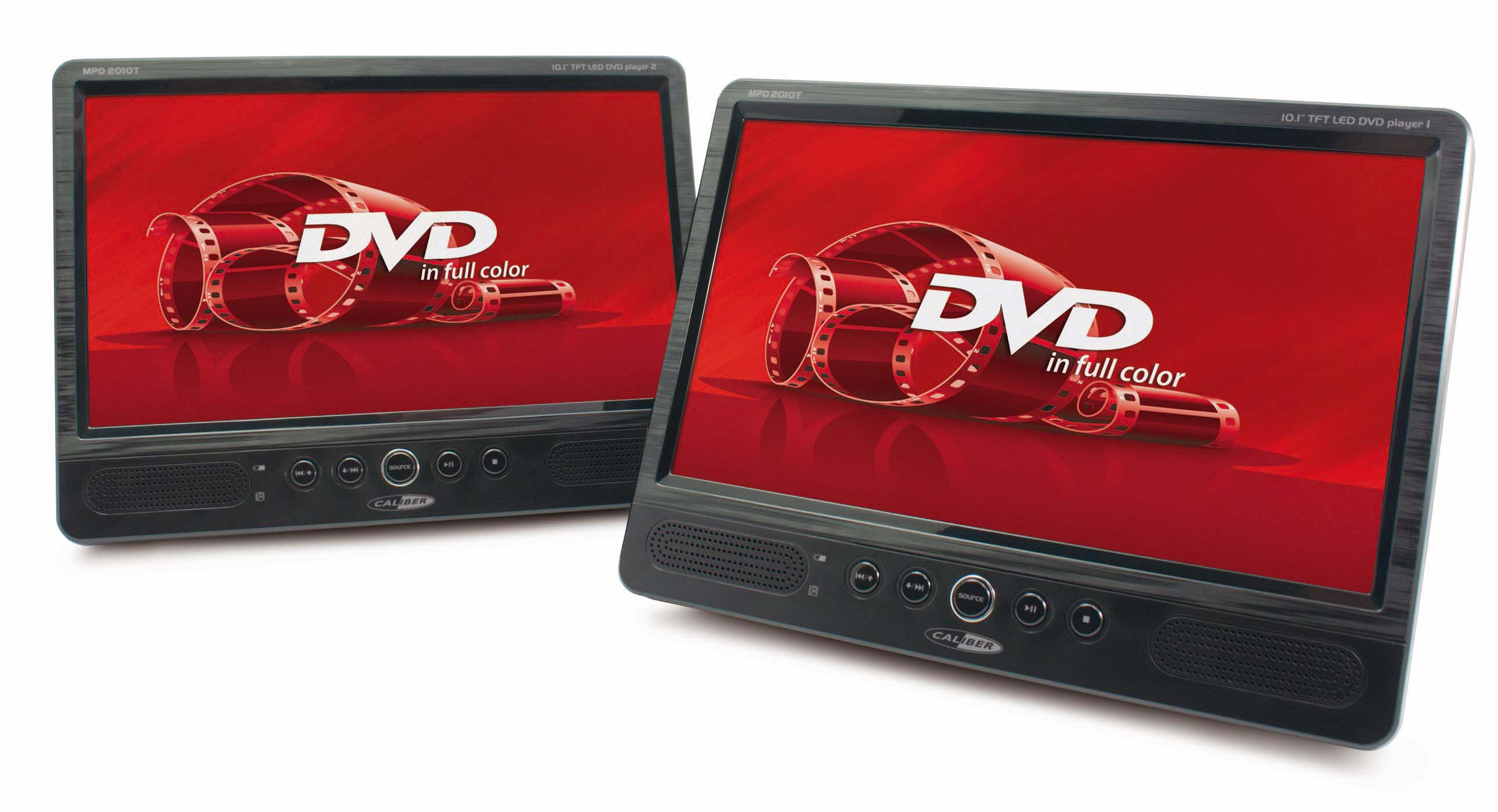 CALIBER MPD2010T Tragbarer DVD-Player, Schwarz