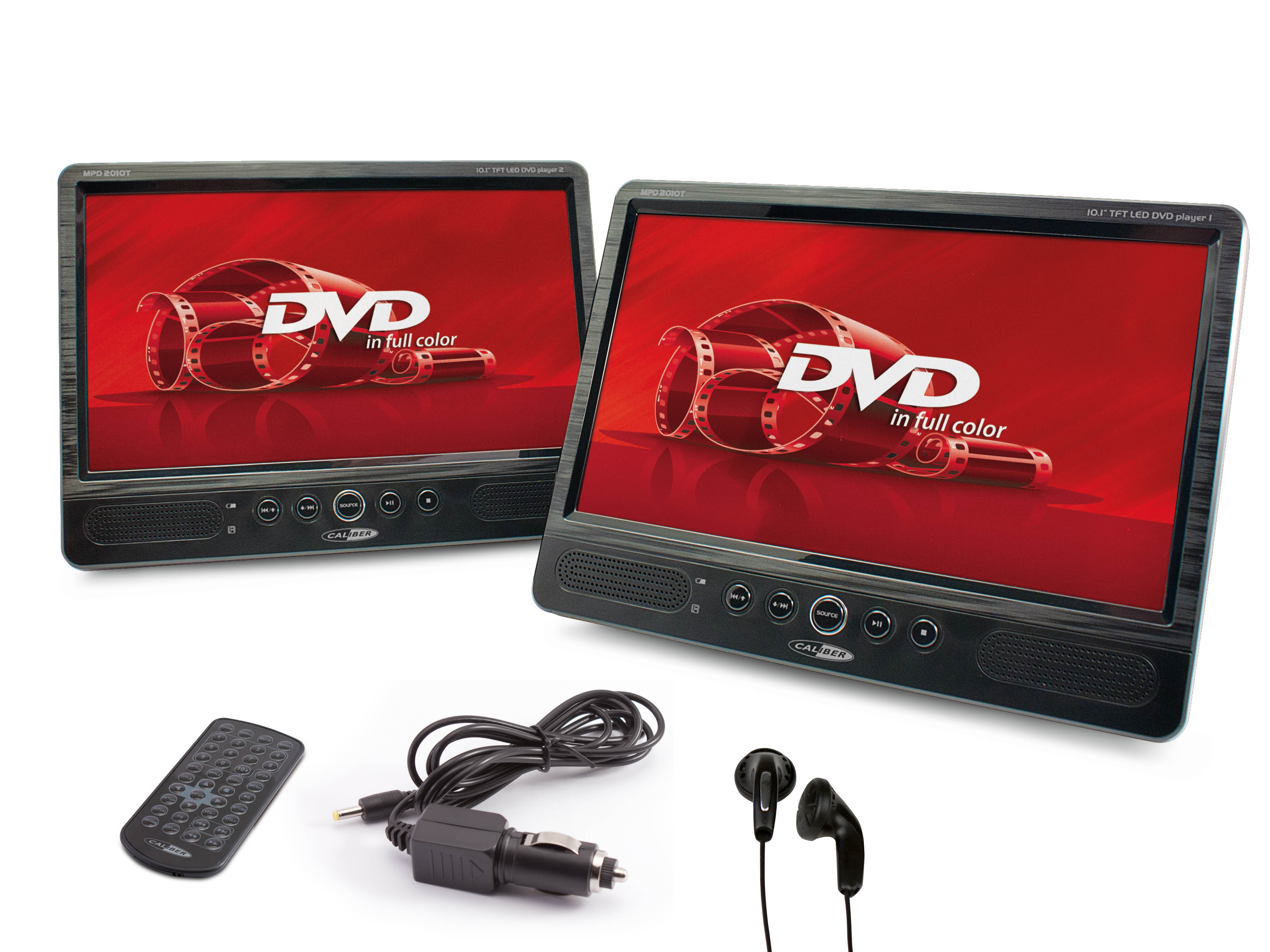 CALIBER MPD2010T Tragbarer DVD-Player, Schwarz