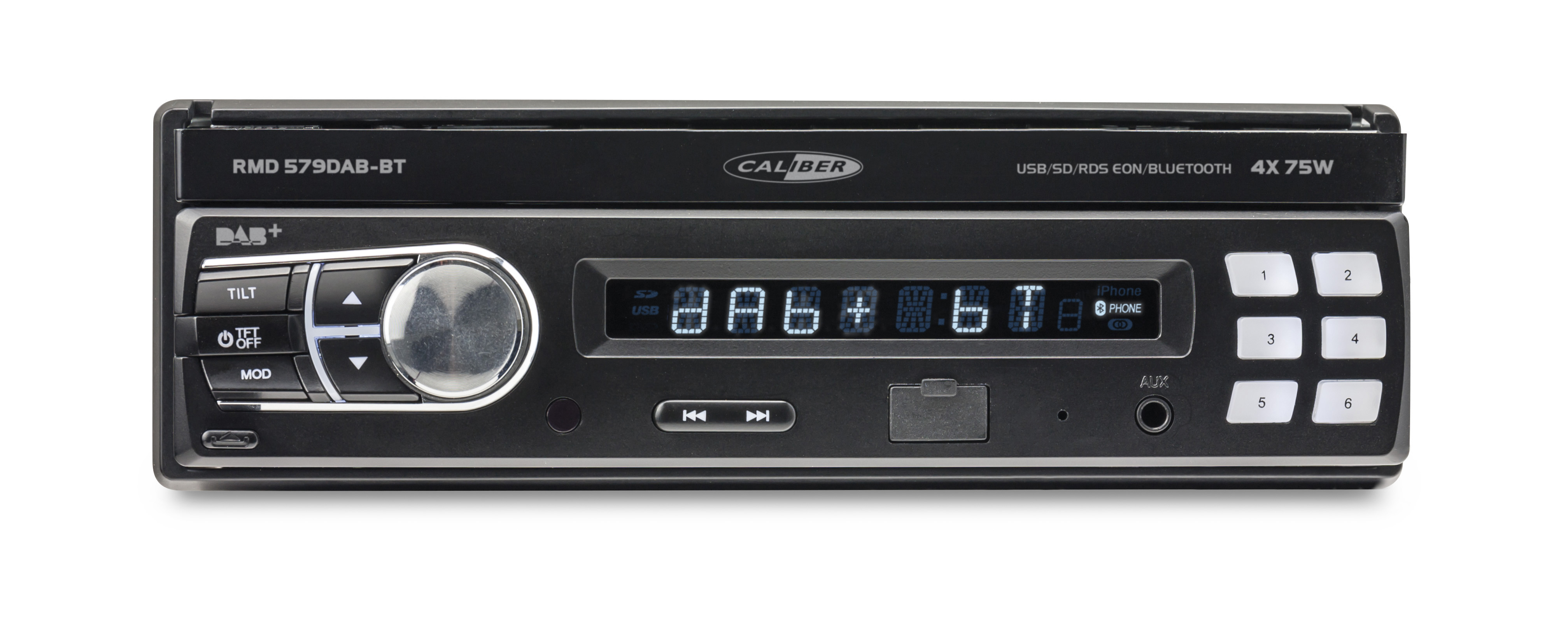 CALIBER RMD579DAB-BT Radio 2 DIN (Doppel-DIN), 75 Watt