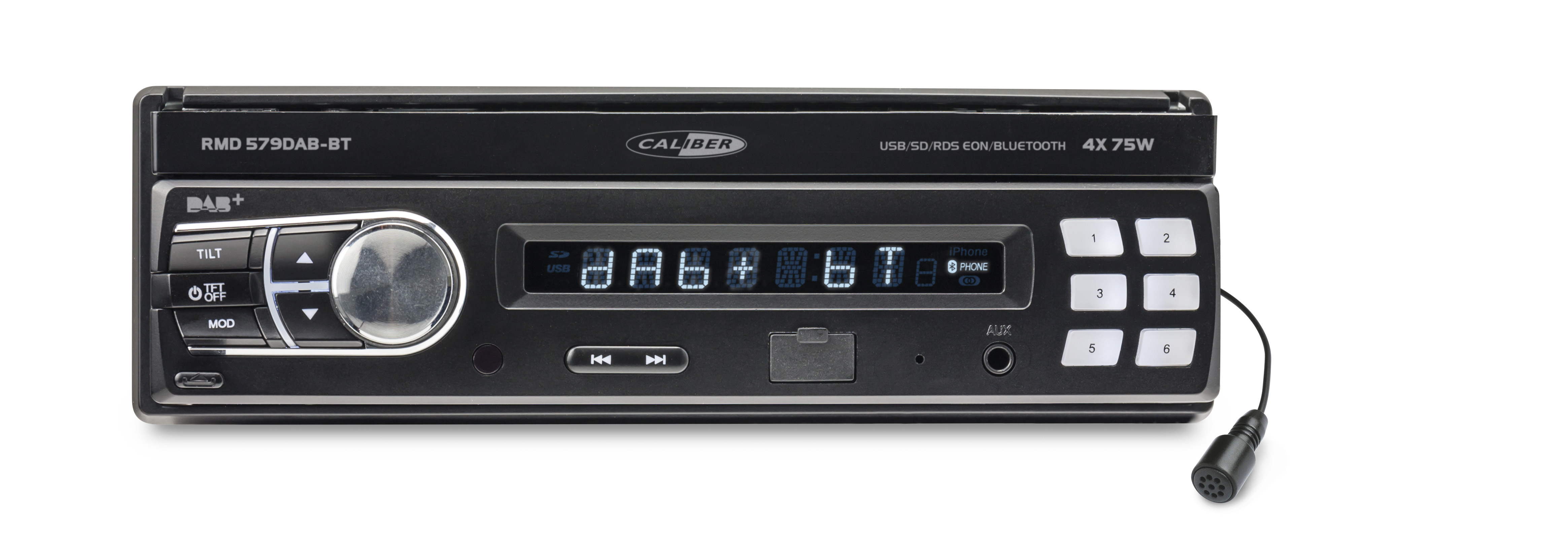 CALIBER RMD579DAB-BT Radio 2 DIN (Doppel-DIN), 75 Watt