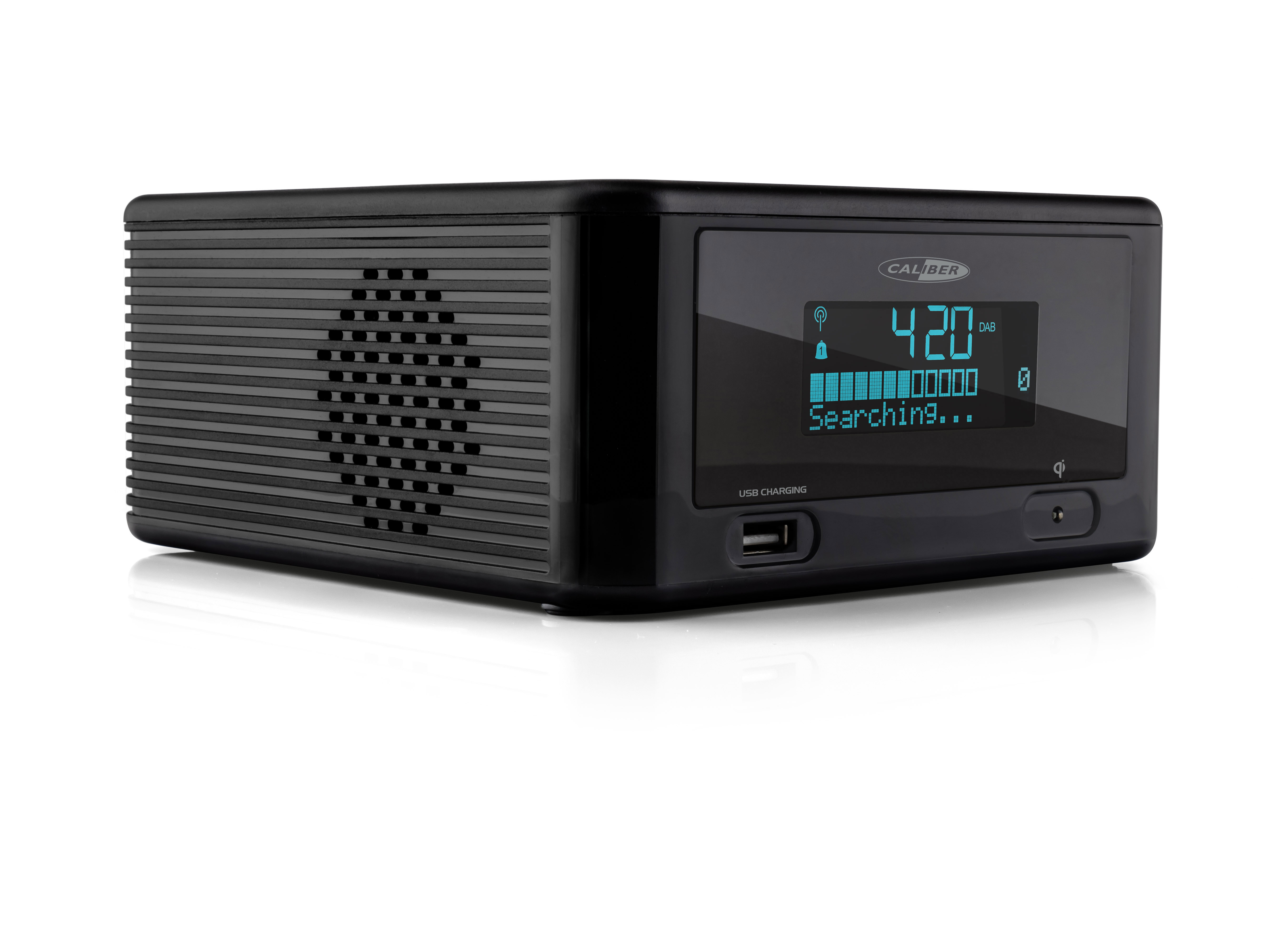 CALIBER HCG010QIDAB-BT Radio-Uhr, FM DAB+, DAB+, FM, Bluetooth, Schwarz