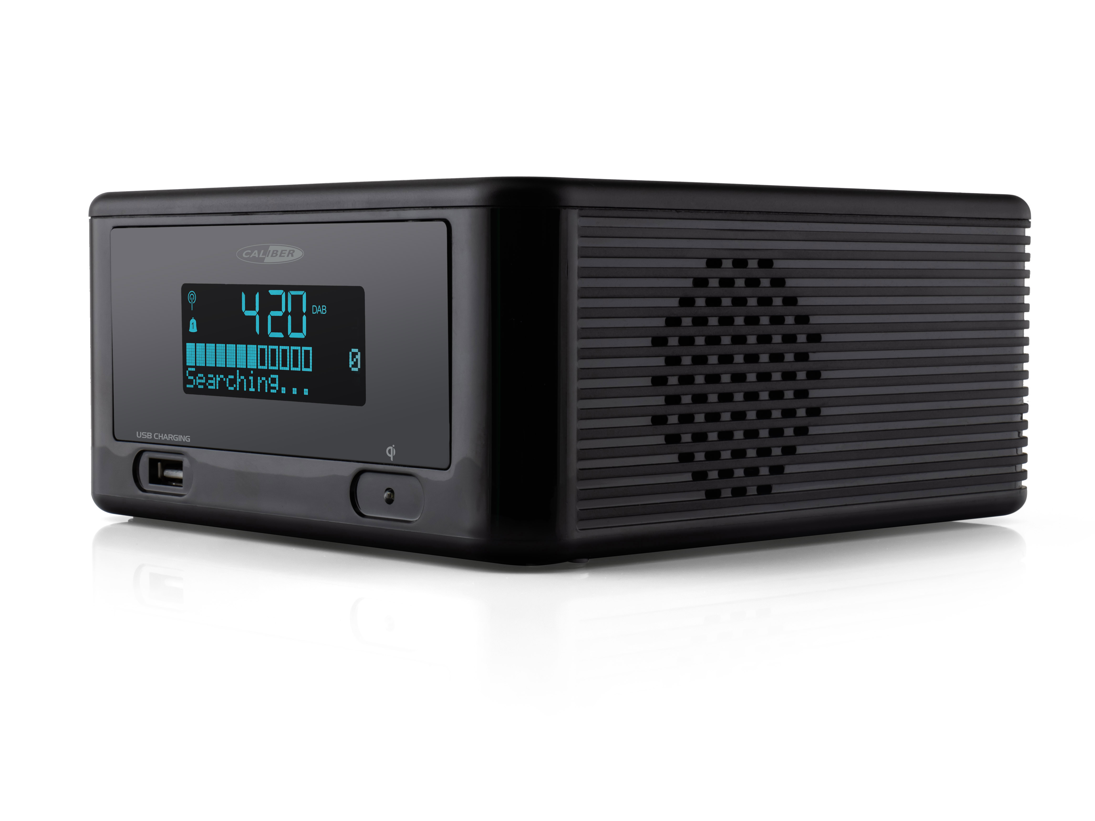 CALIBER HCG010QIDAB-BT Radio-Uhr, FM DAB+, DAB+, FM, Bluetooth, Schwarz