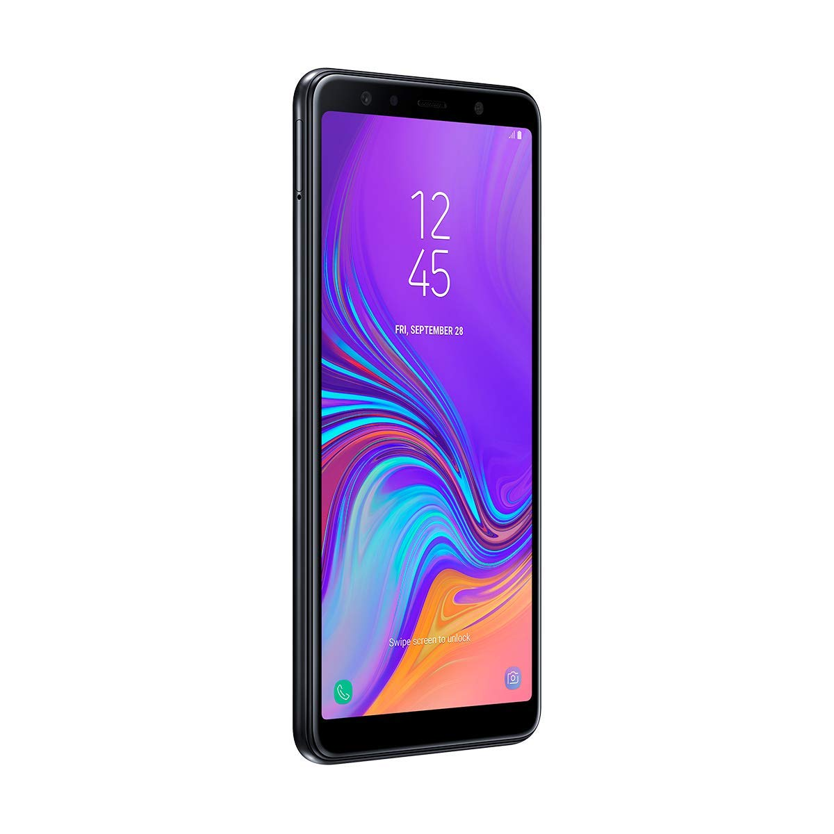 Móvil - Samsung Galaxy A7, Negro, 64 GB, 4 GB RAM, 6", Octa-Core, 3300 mAh, Android
