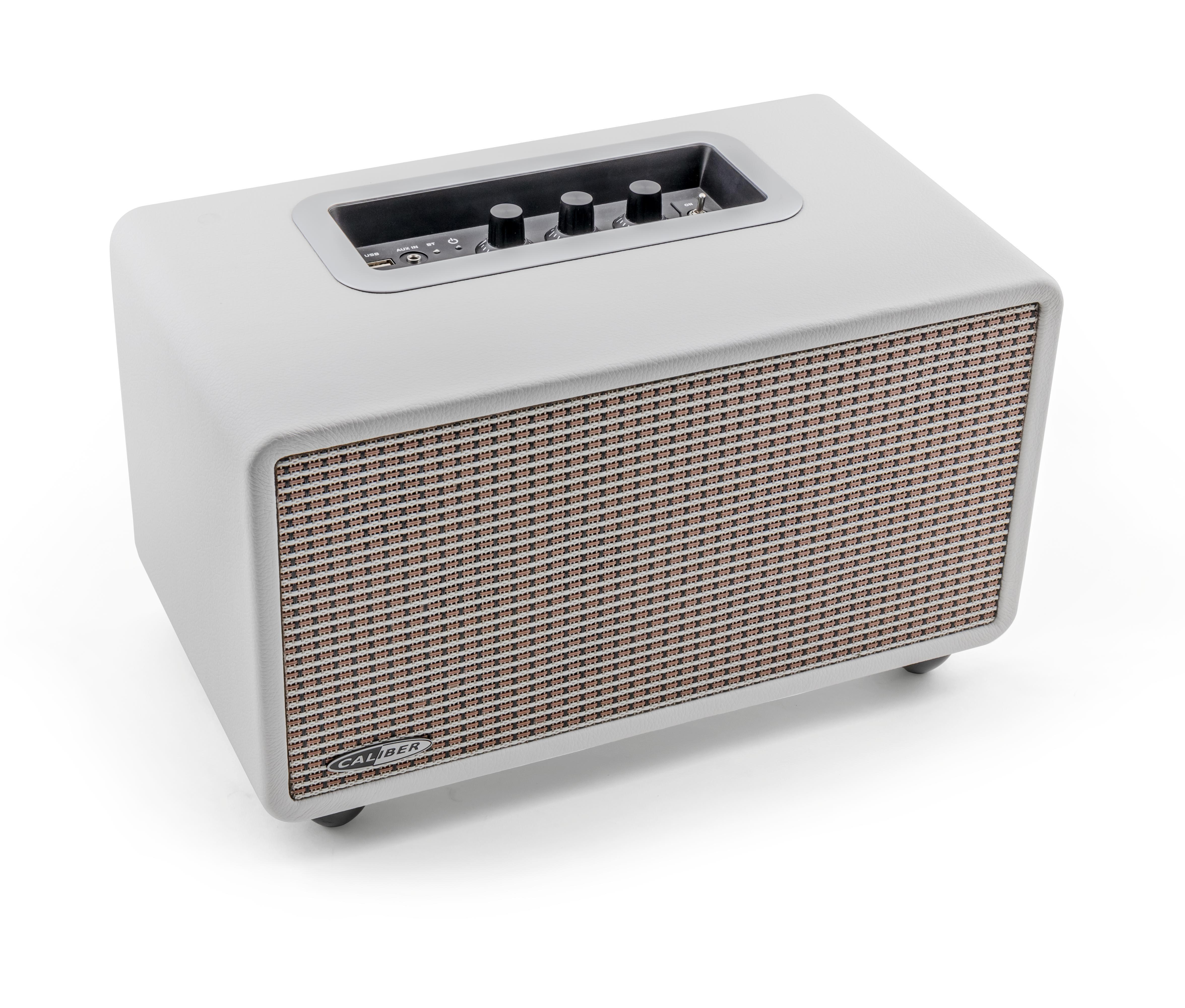 CALIBER HFG411BT/W Bluetooth Lautsprecher, Weiss