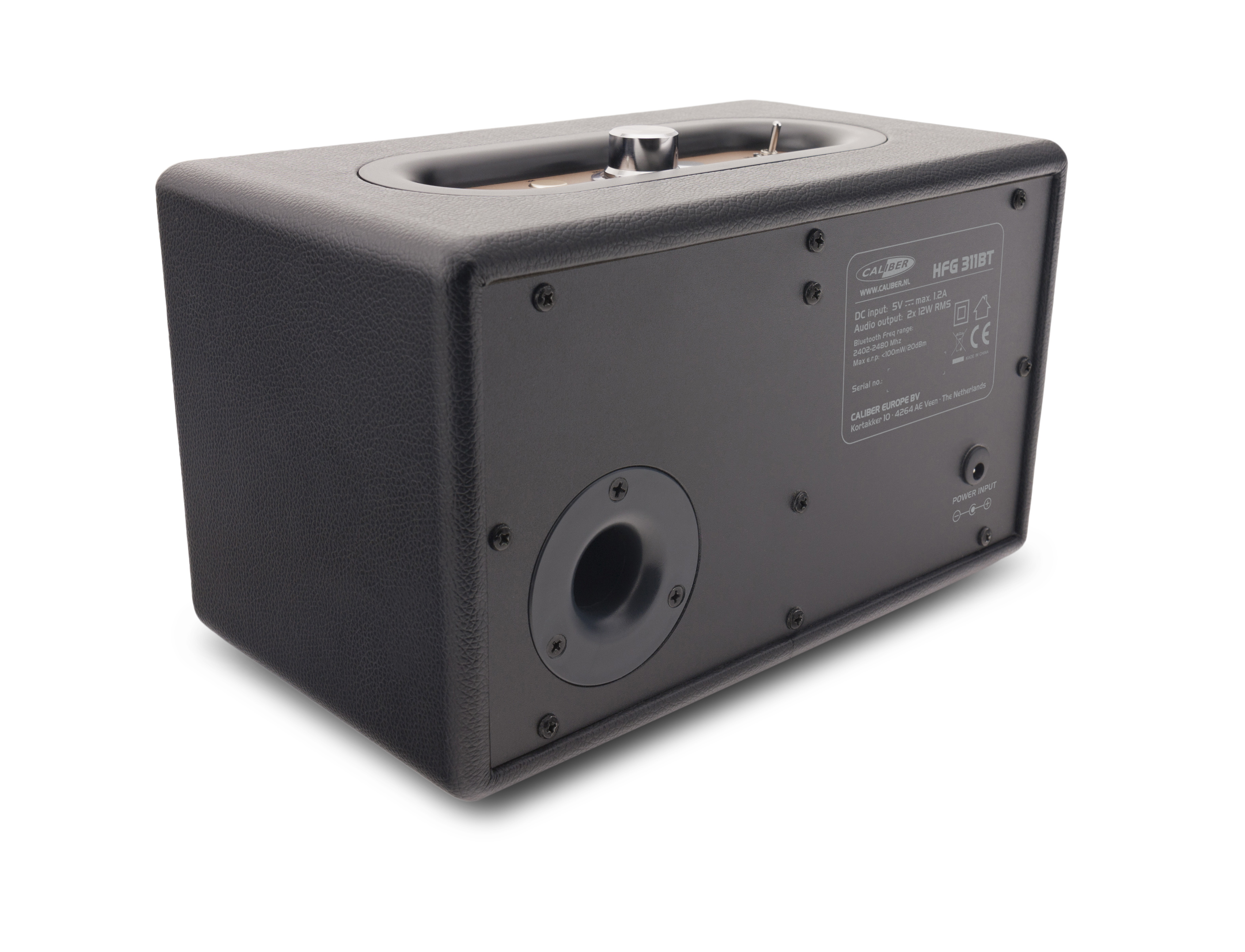 CALIBER HFG311BT Bluetooth Lautsprecher, Schwarz