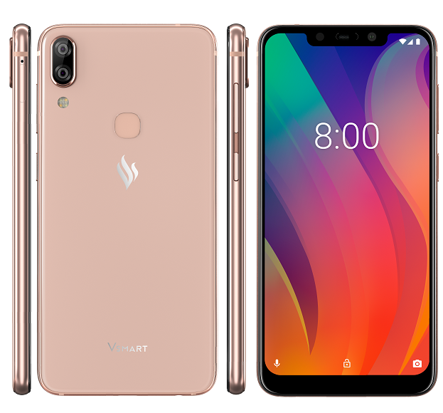 Móvil - VSmart Active 1+, Rosa, 64 GB, 6 GB RAM, 6.19", Snapdragon 660, 3650 mAh, Android