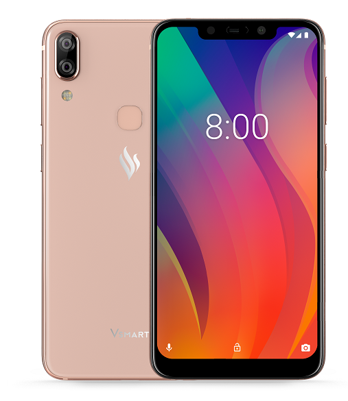 Móvil - VSmart Active 1+, Rosa, 64 GB, 6 GB RAM, 6.19", Snapdragon 660, 3650 mAh, Android