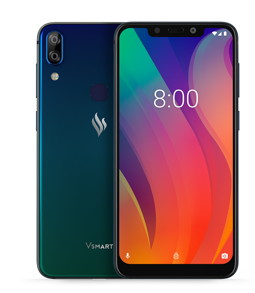 Móvil - VSmart Active 1+, Azul, 64 GB, 6 GB RAM, 6.19", Snapdragon 660, 3650 mAh, Android