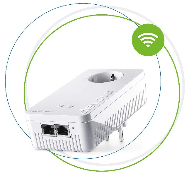 Adaptador Powerline - Devolo Magic 2, Wi-Fi, Single