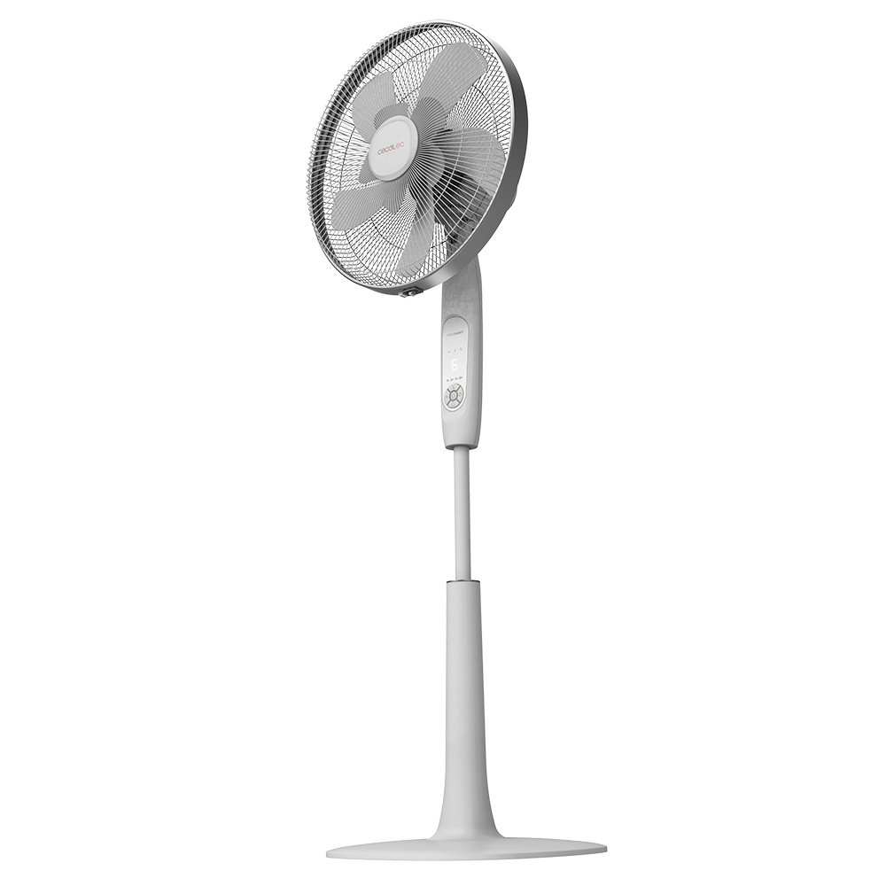 Ventilador de pie - Cecotec Energy Silence 1010 ExtremConnected, 60 W, con Mando, pantalla LED