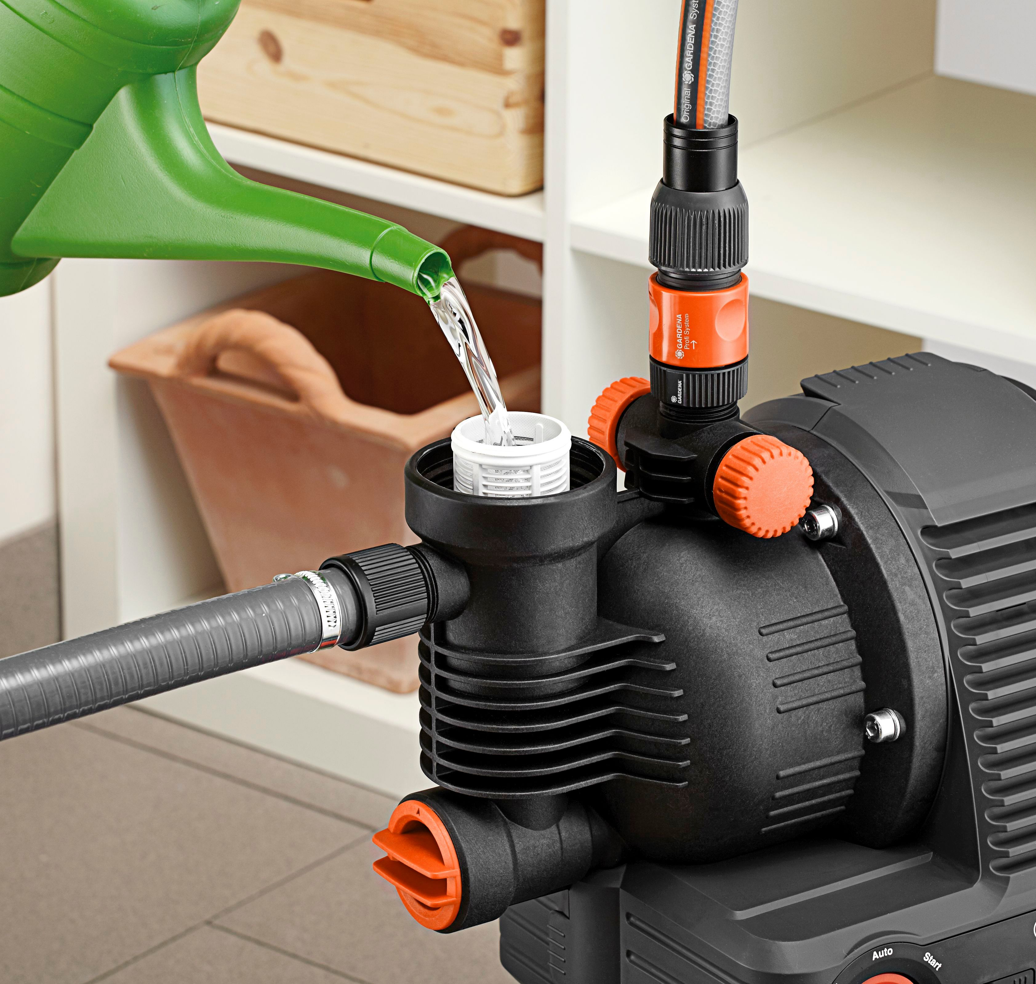 GARDENA 01755-61 Pumpe Türkis, Anthrazit