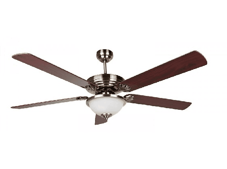 Ventilador de techo - Orbegozo CP 80142, 70W, 5 aspas, 3 intensidades, Mando distancia, XXL, Opción luz