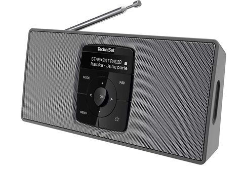 TECHNISAT DIGITRADIO | SATURN in DAB+/UKW-Stereoradio 2 UKW/RDS, mit DAB+, mit Portables DAB+/UKW-Stereoradio S Bluetooth-Audiostreaming, kaufen Portables Schwarz/Silber Bluetooth-Audiostreaming Schwarz/Silber Bluetooth