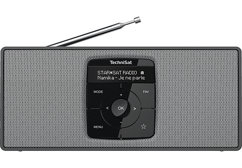 TECHNISAT DIGITRADIO 2 S Portables DAB+/UKW-Stereoradio mit  Bluetooth-Audiostreaming, DAB+, UKW/RDS, Bluetooth, Schwarz/Silber DAB/DAB+  Radios | MediaMarkt