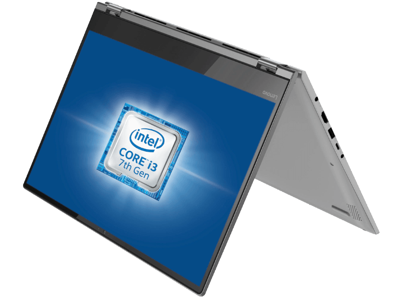 Convertible 2 en 1 - Lenovo Yoga 530-14IKB, 14", Intel® Core™ i3-7020U, 8 GB RAM, 256 GB, W10