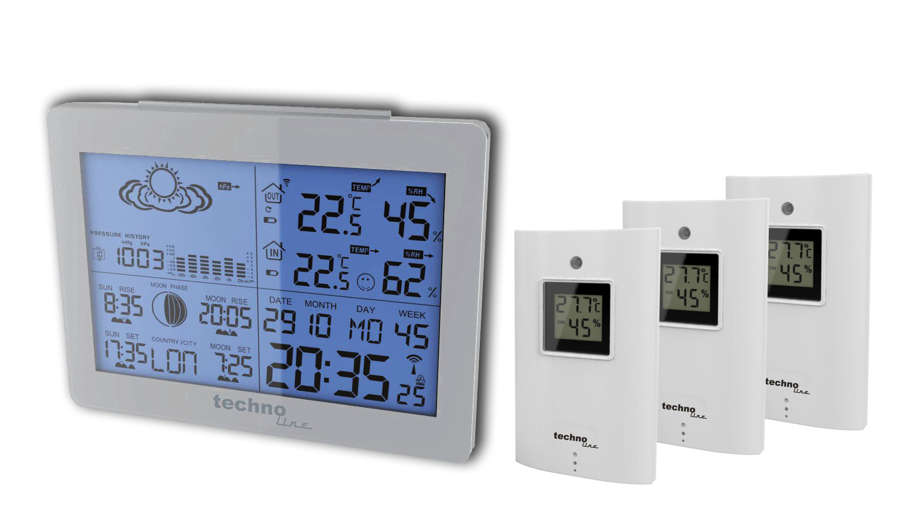 TECHNOLINE Wetterstation 6765 WS